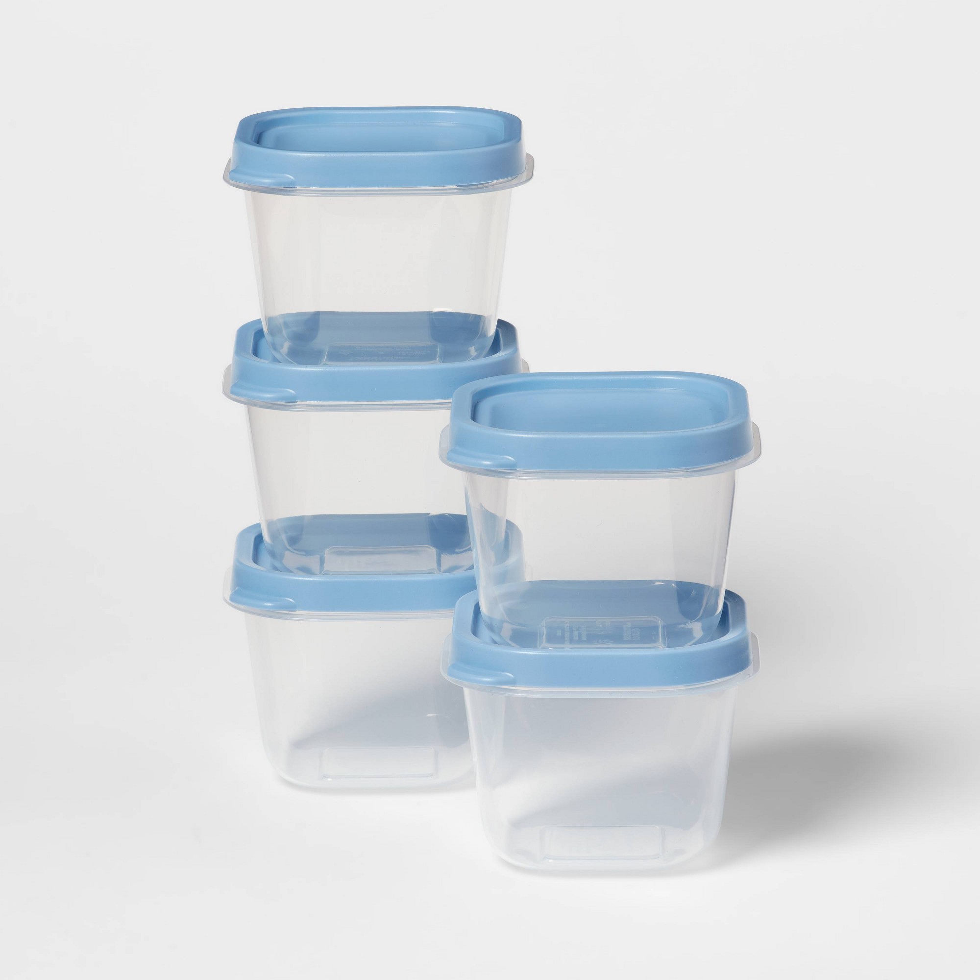 Meal Prep Containers - Conjunto de 10 recipientes de plástico