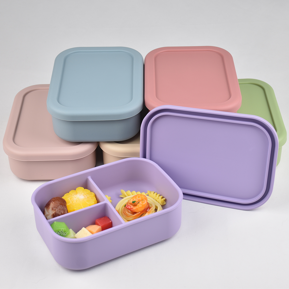 Meal Prep Kinder - Lancheira bento de silicone de qualidade