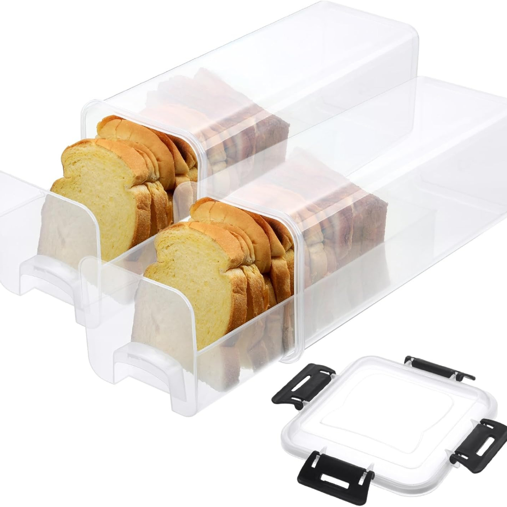 Meal Prep Container - Recipiente de armazenamento de pão de