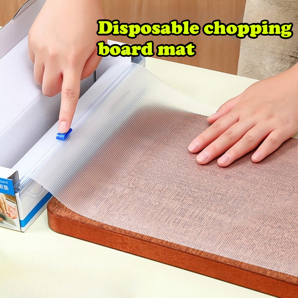 Food Prep Mat - Tapetes Descartáveis Antiderrapantes para Tábua de