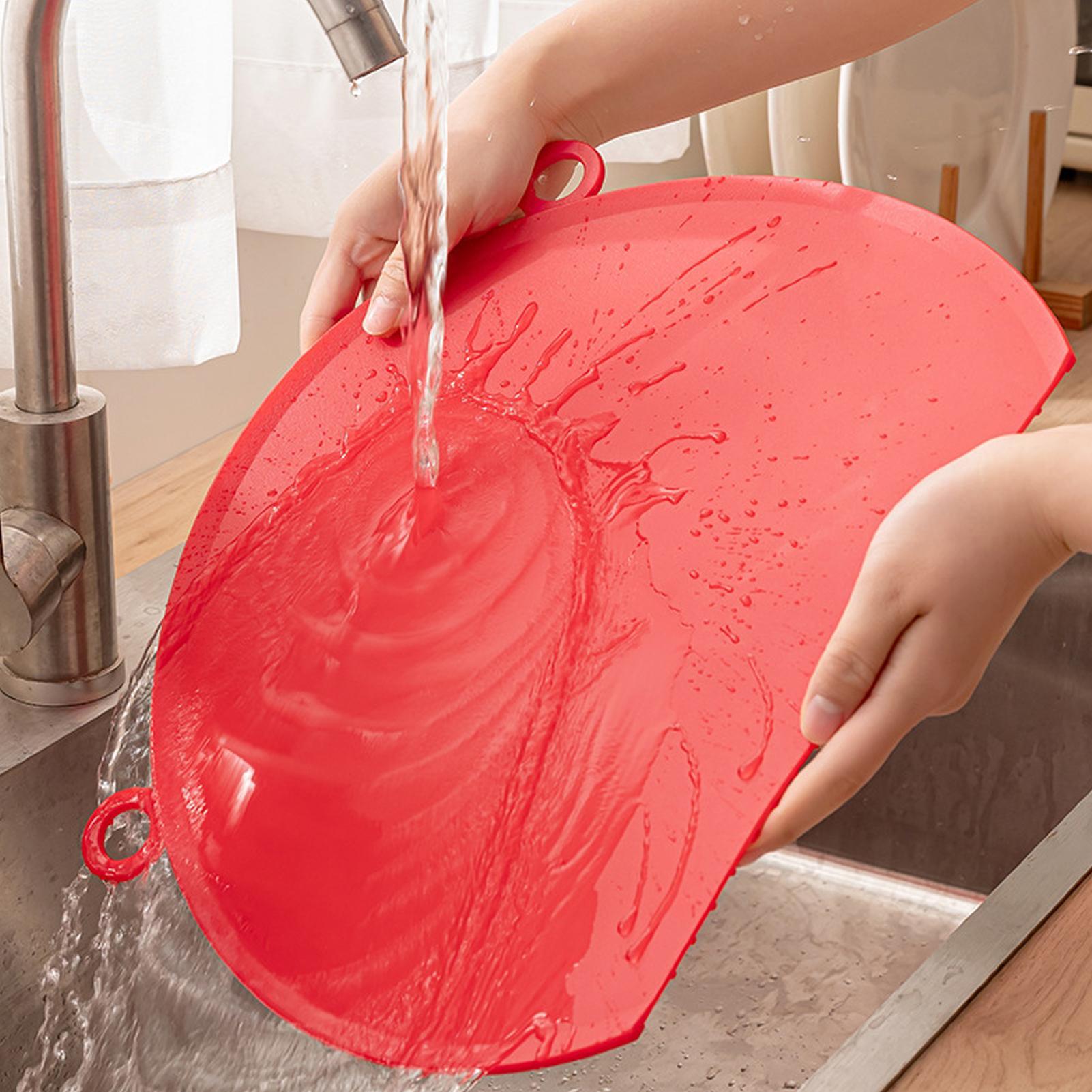 Food Prep Mat - Tábua de Corte com Drenagem e