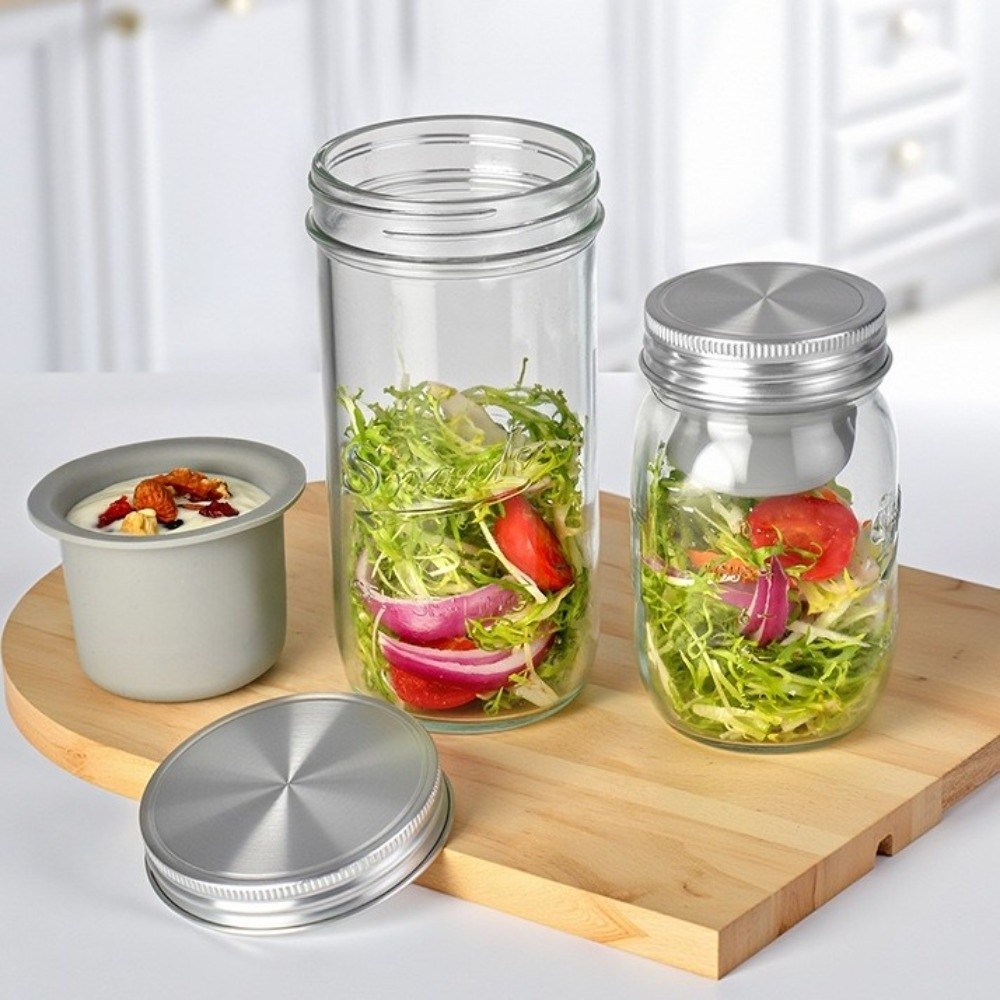 Meal Prep Weekly - Potes de Vidro para Salada de