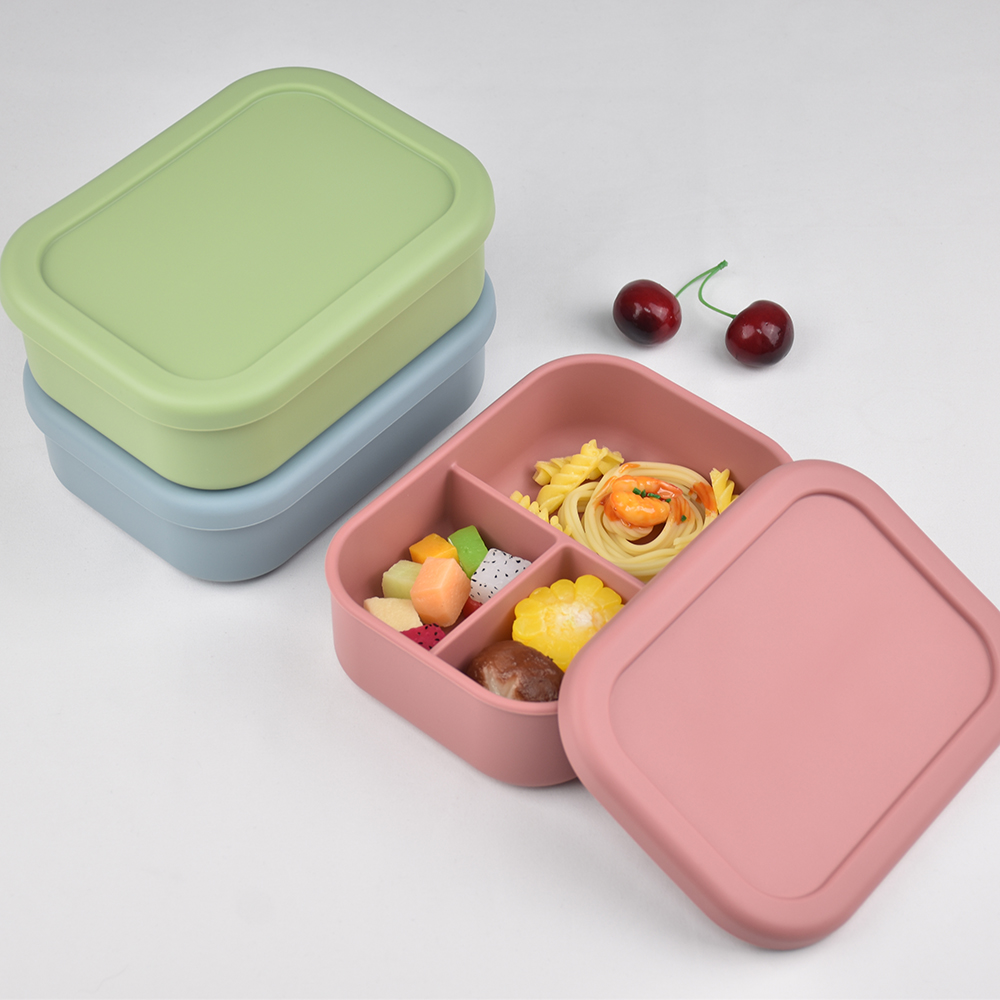 Lancheira bento de silicone de - Meal Prep Kinder avaliação e preço