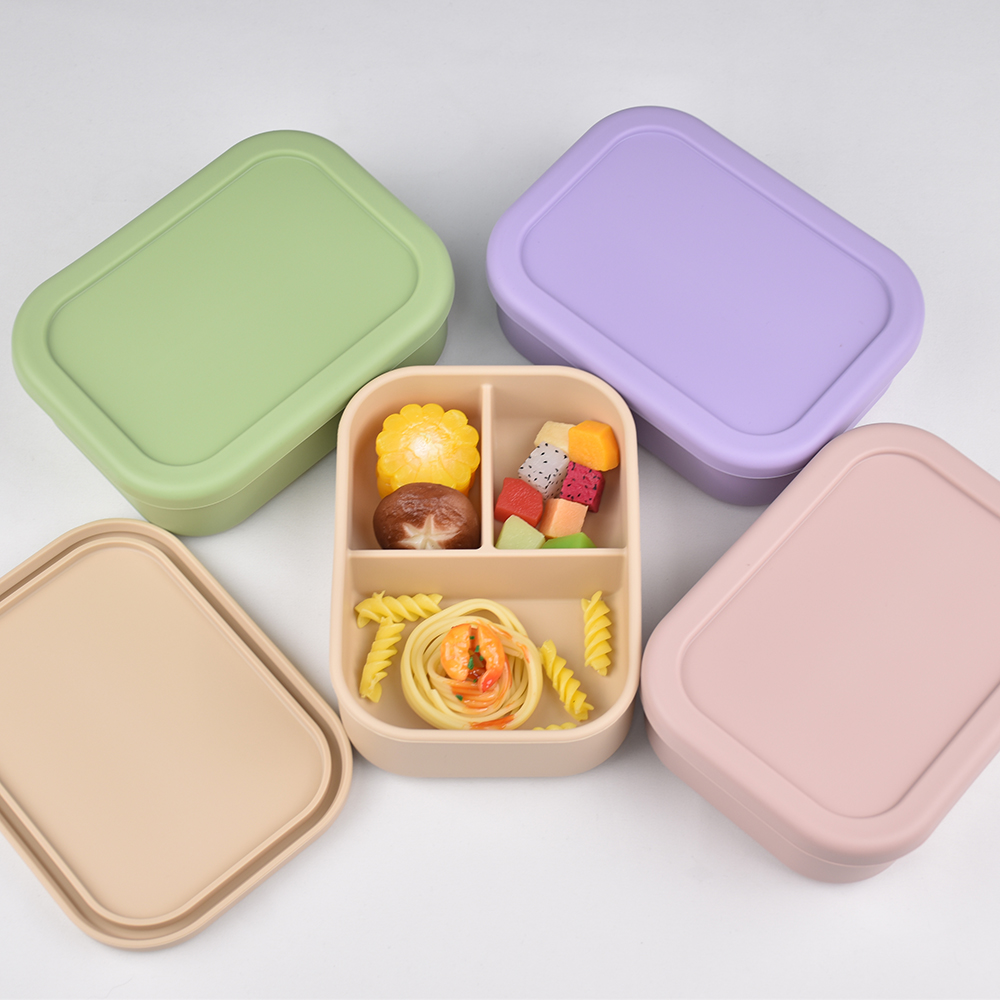 Lancheira bento de silicone de - Meal Prep Kinder avaliação e preço