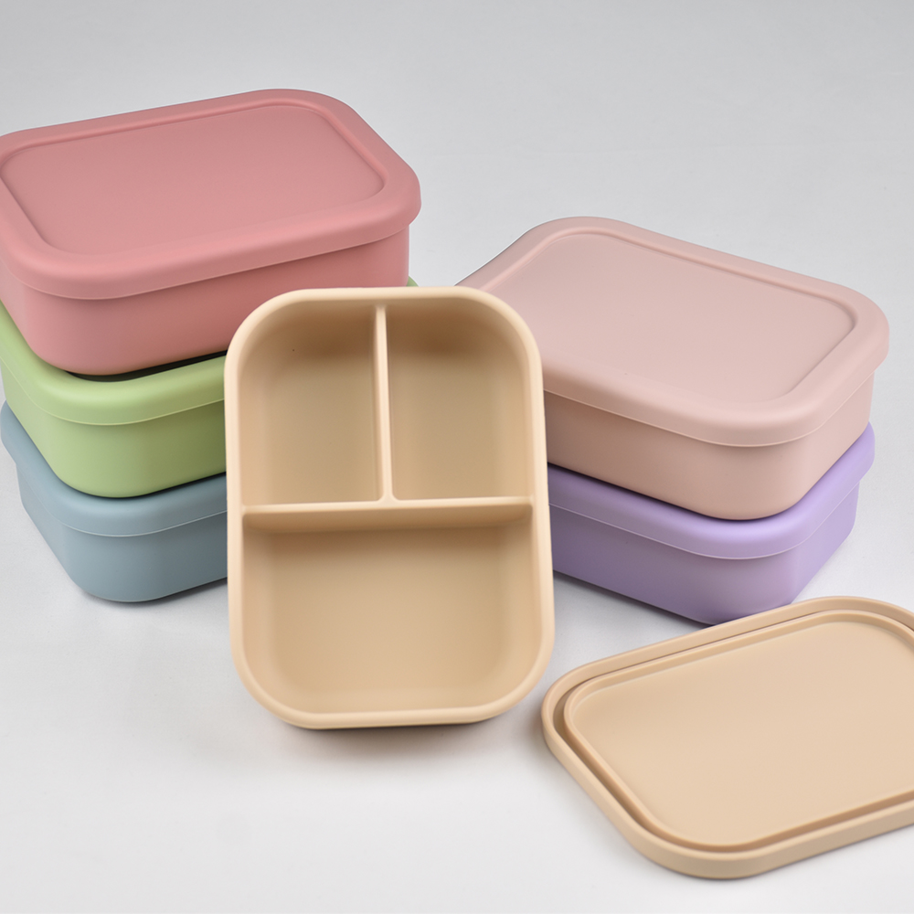 Lancheira bento de silicone de - Meal Prep Kinder avaliação e preço