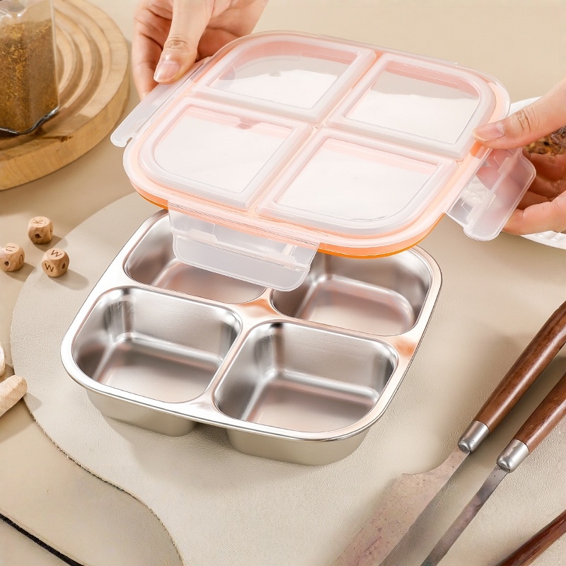 Marmita de Aço Inoxidável 304, - Meal Prep Kinder avaliação e preço