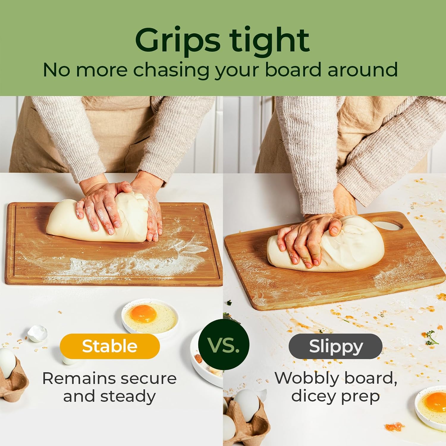 Tábua de Corte de Bambu Keeche - Meal Prep Format avaliação e preço