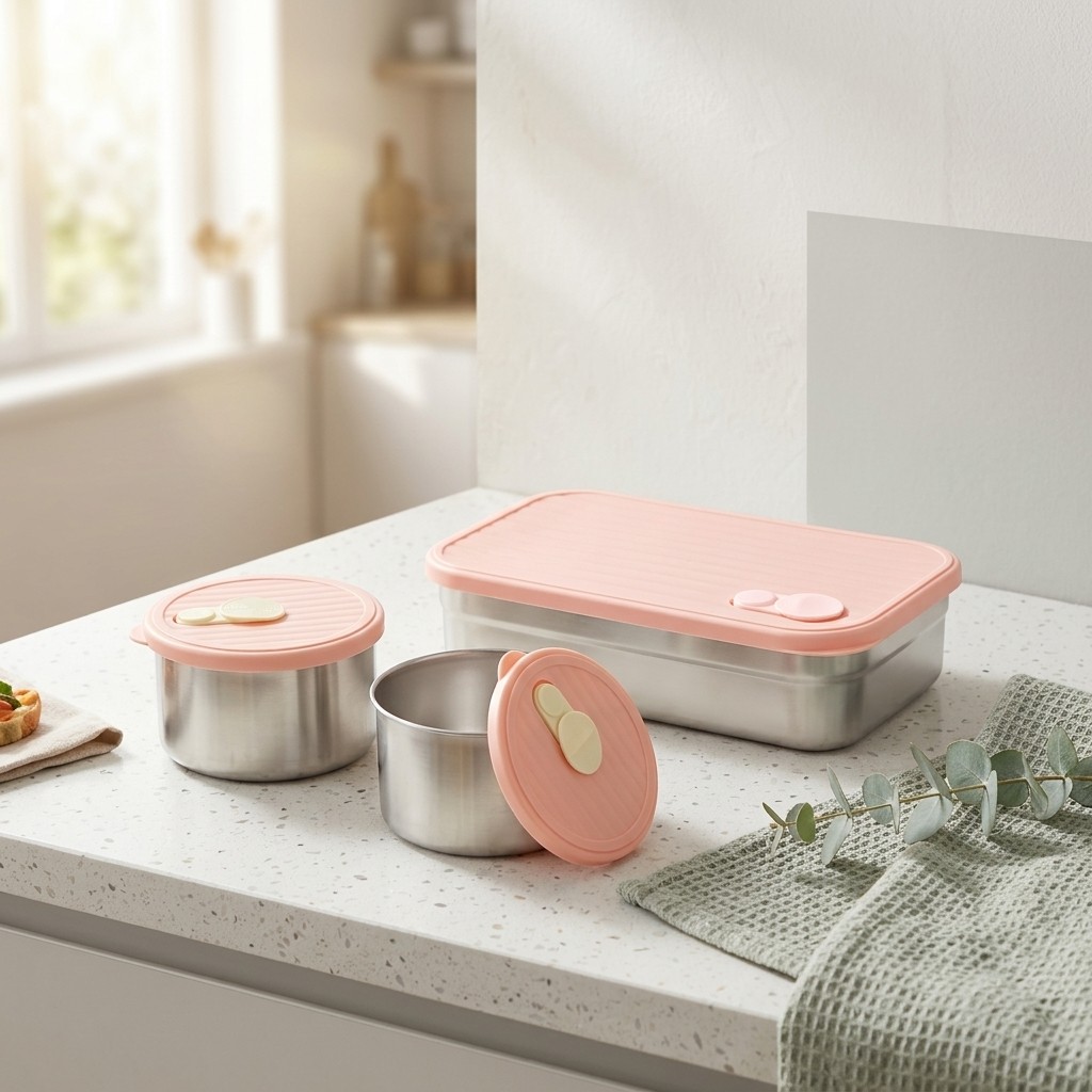 Conjunto de Caixas de Almoço B - Meal Prep Kinder avaliação e preço