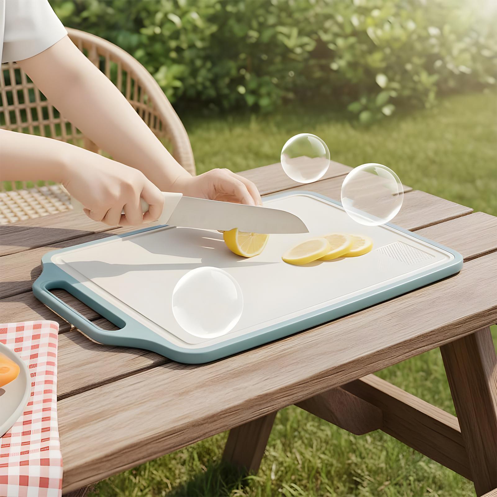 Tábua de corte dupla face para - Meal Prep Format avaliação e preço