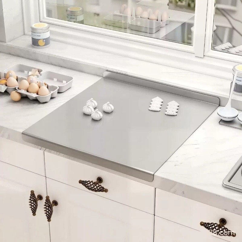 Tábua de corte de aço inoxidáv - Food Prep Mat avaliação e preço