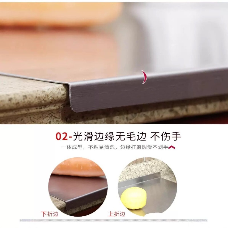 Tábua de corte de aço inoxidáv - Food Prep Mat avaliação e preço
