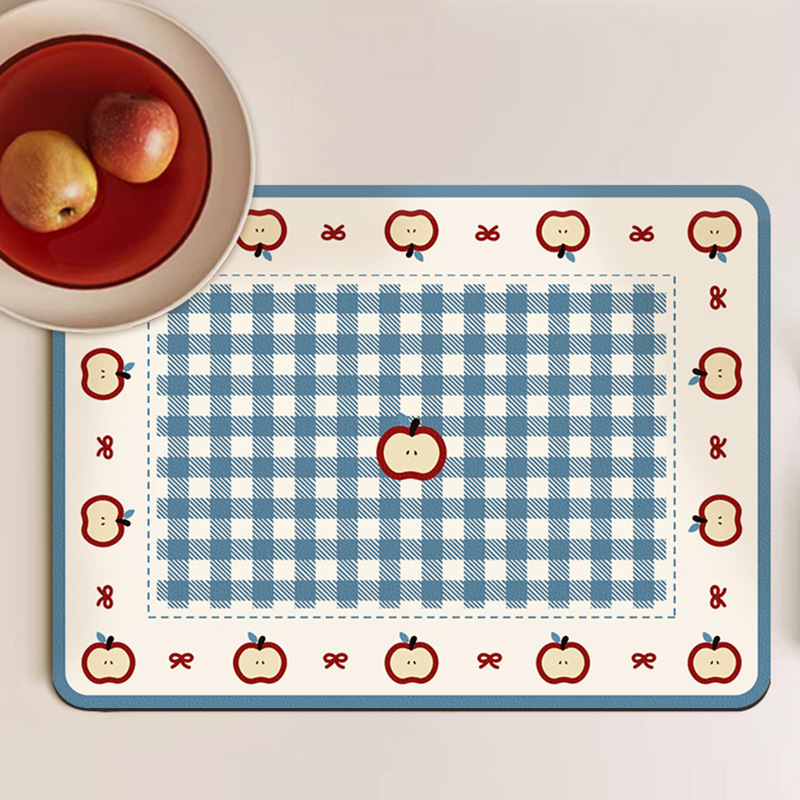 Tapete de secagem com padrão d - Meal Prep Format avaliação e preço