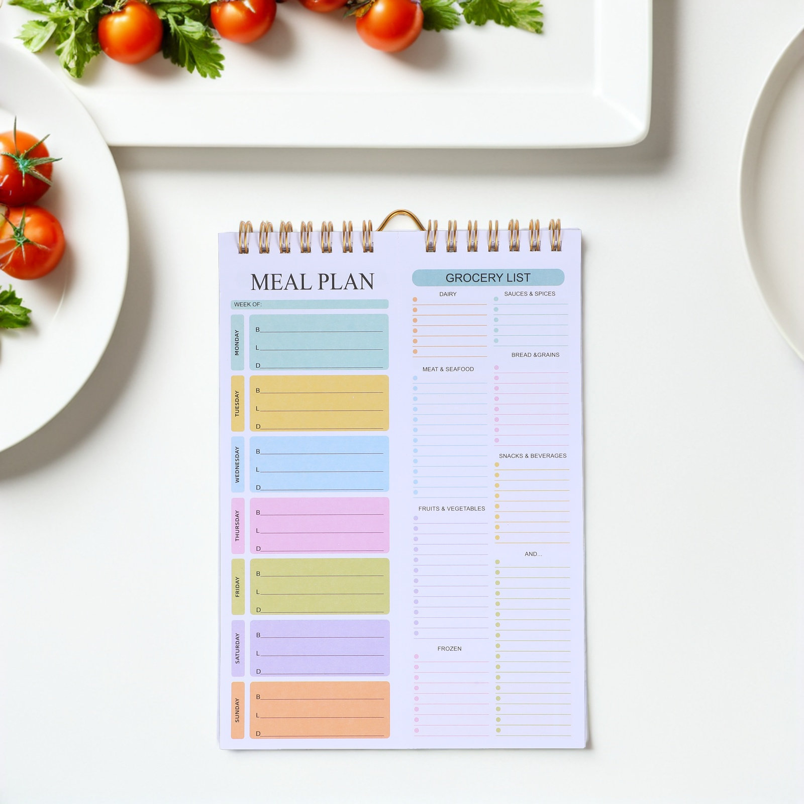 Caderno Planejador de Refeiçõe - Meal Prep Weekly avaliação e preço