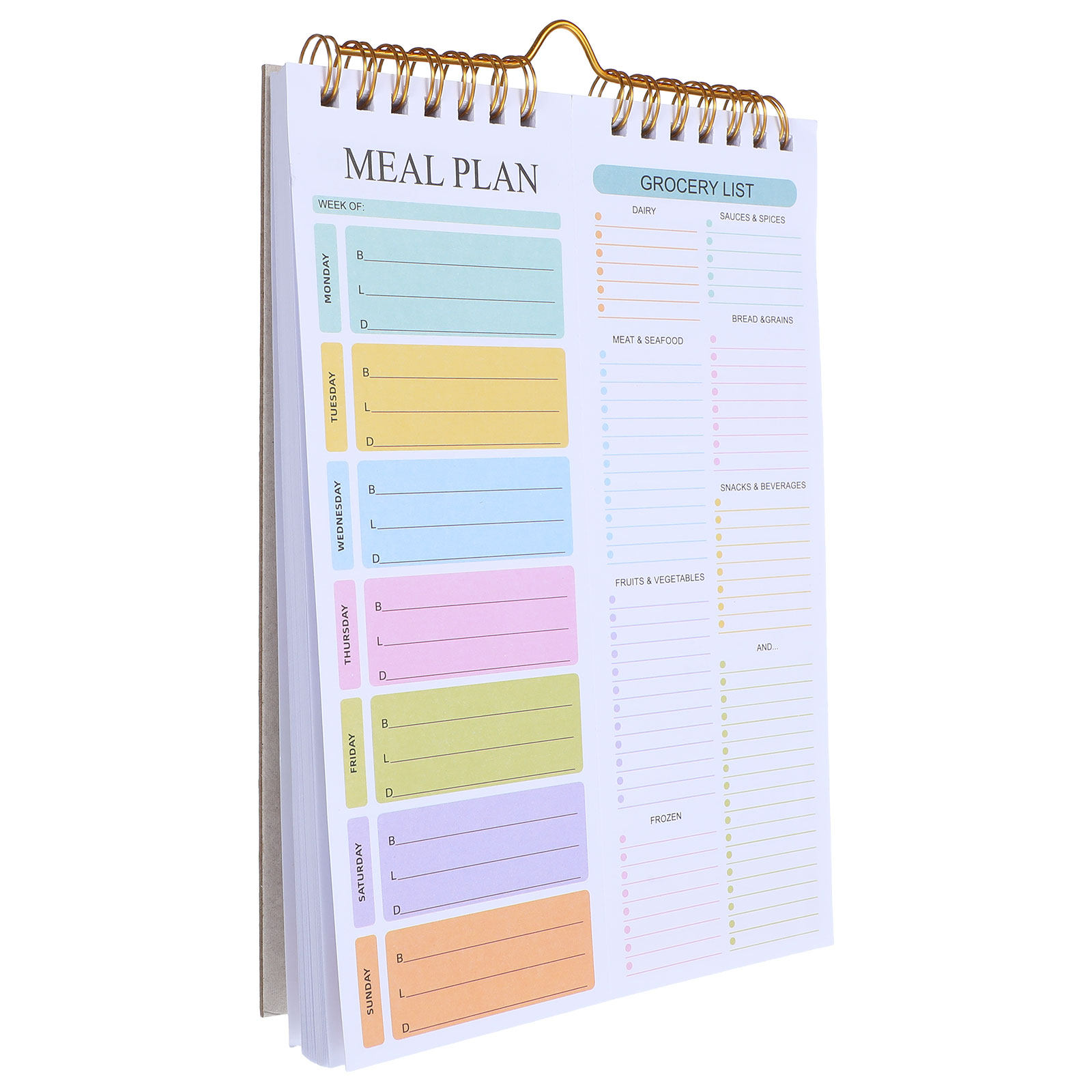 Caderno Planejador de Refeiçõe - Meal Prep Weekly avaliação e preço