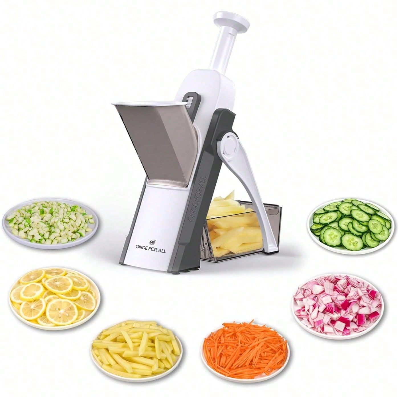 Cortador Mandoline Seguro 5 em - Meal Prep Potatoes avaliação e preço