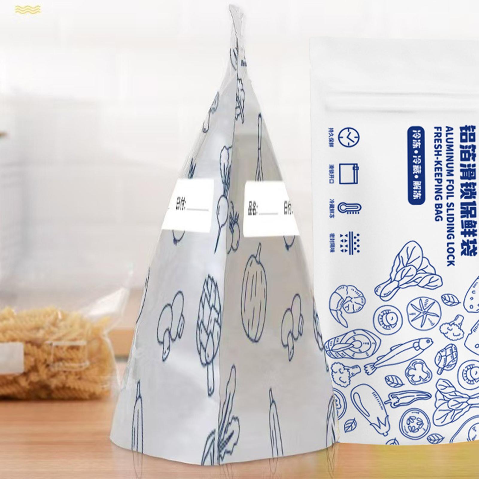 Sacos de armazenamento de folh - Meal Prep Seafood avaliação e preço