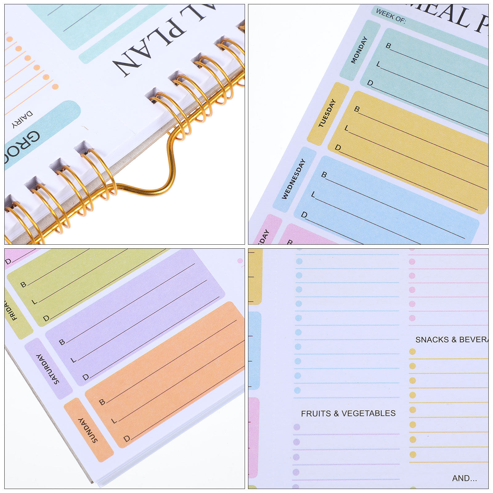 Caderno Planejador de Refeiçõe - Meal Prep Weekly avaliação e preço