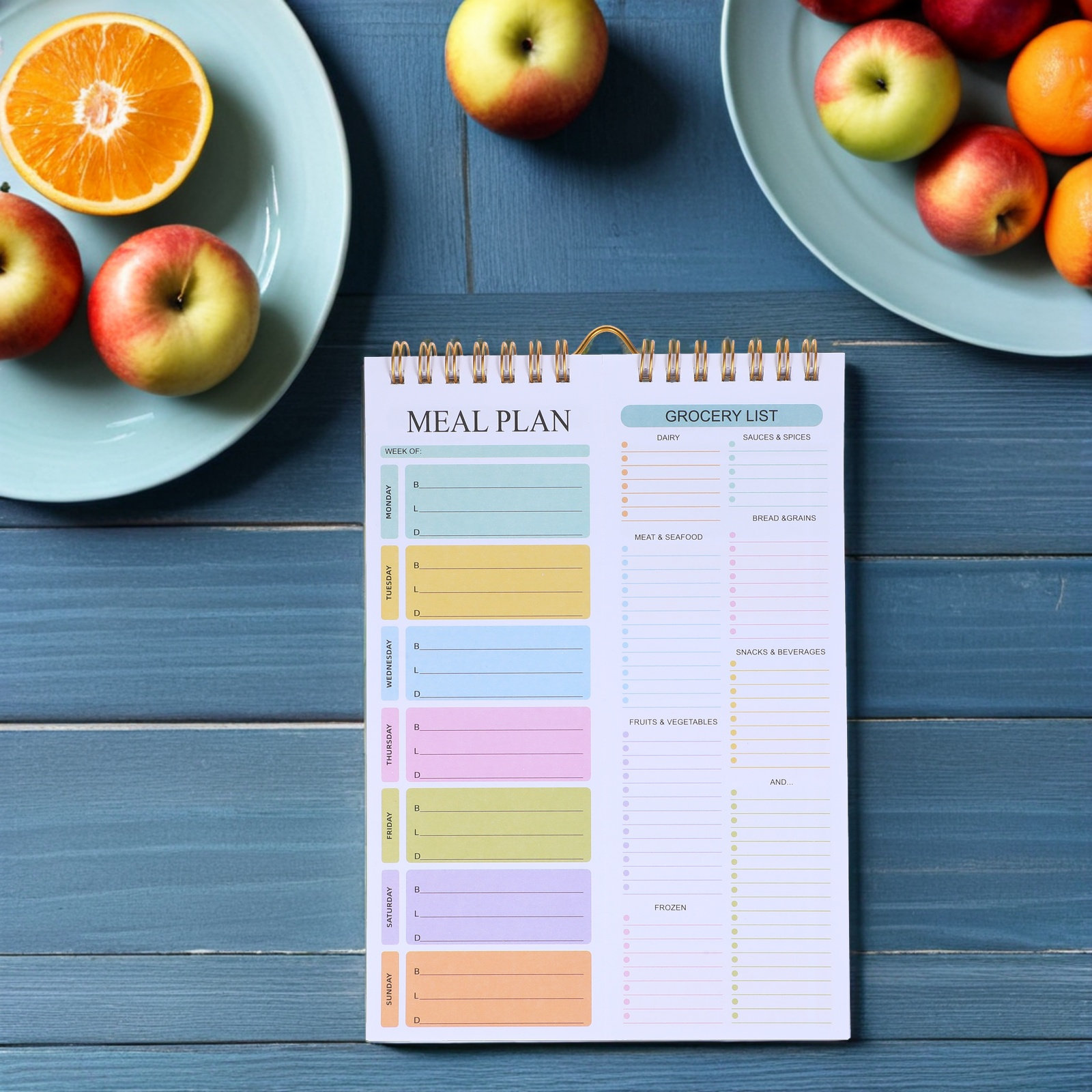 Caderno Planejador de Refeiçõe - Meal Prep Weekly avaliação e preço