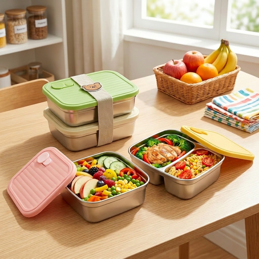 Marmita de Aço Inoxidável 304  - Meal Prep Kinder avaliação e preço