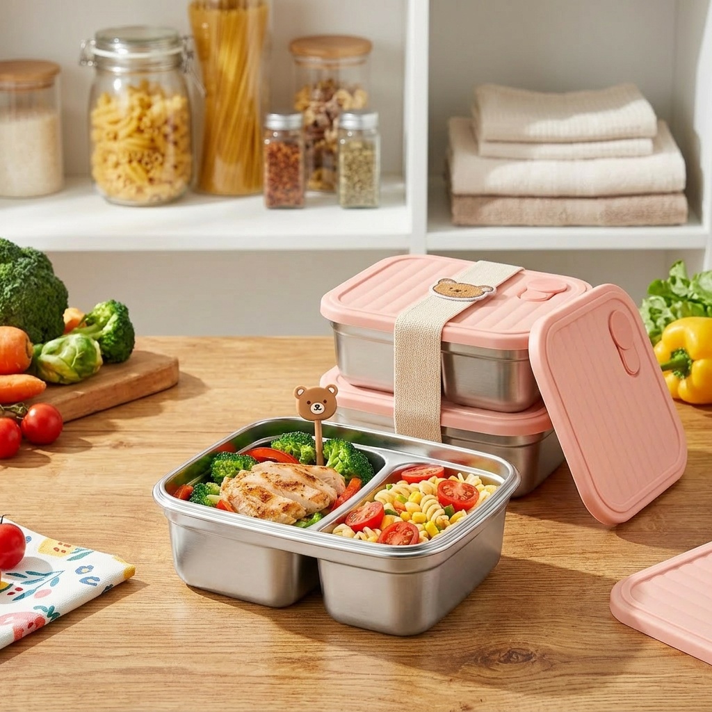 Marmita de Aço Inoxidável 304  - Meal Prep Kinder avaliação e preço