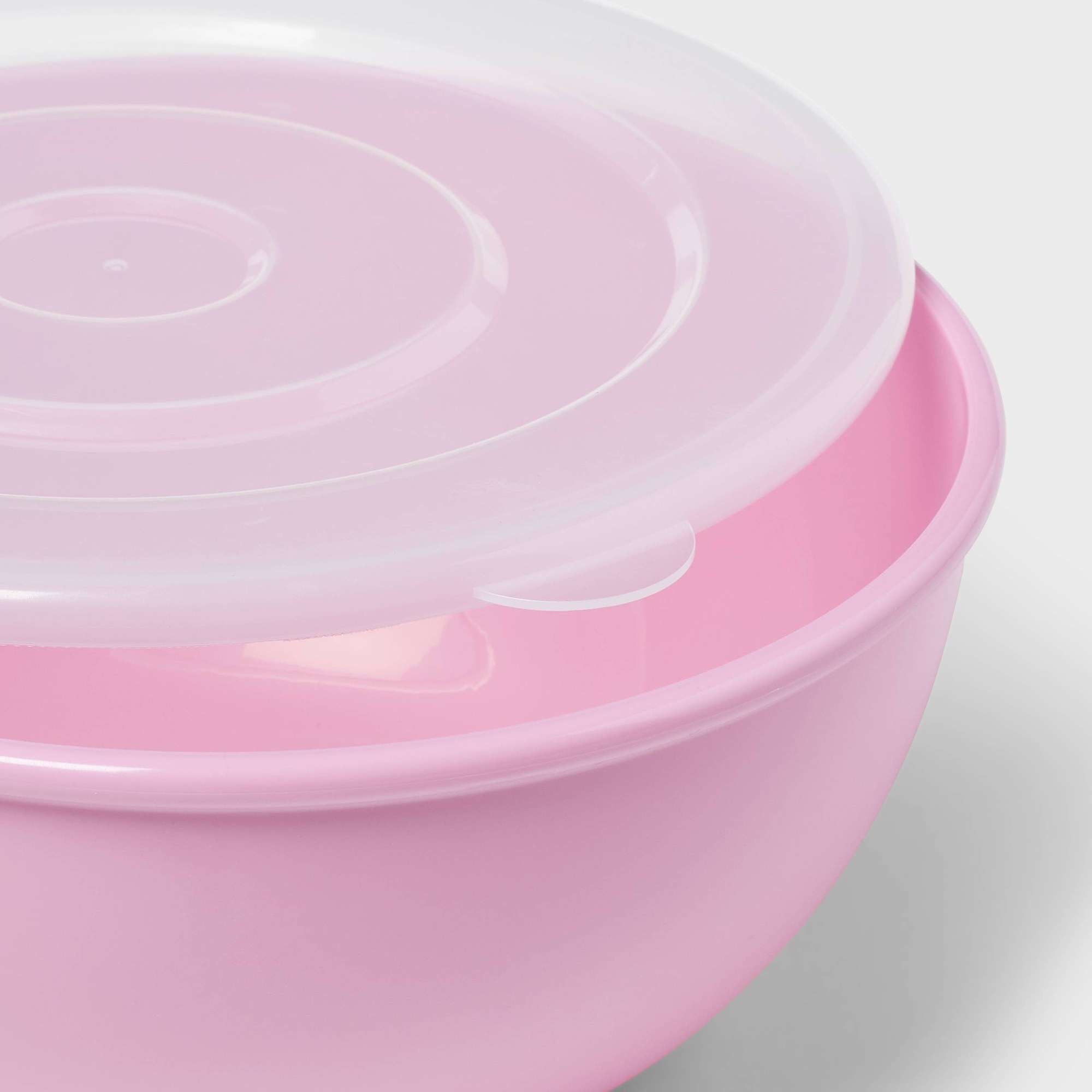 Tigela Rosa com Tampa Correspo - Meal Prep Container avaliação e preço